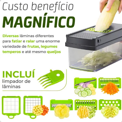 UltraCut - Cortador Multifuncional de Legumes Frutas e Vegetais - Entrega Grátis