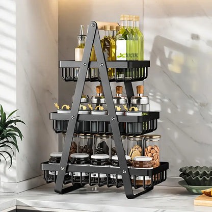 Frutify - Fruteira de Mesa Premium Aramado 2 ou 3 Andar