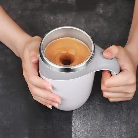 ShakeMix - Caneca Térmica Com Misturador De Bebidas Mixer - Entrega Grátis